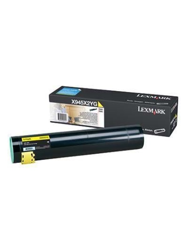 Lexmark X945X2YG Toner Yellow - Laser toner Yellow