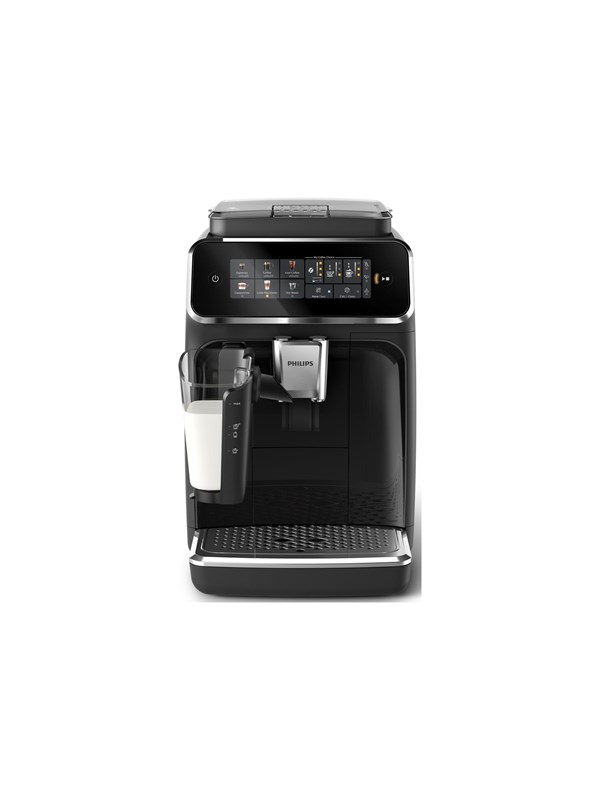 Philips 3300 series EP3341 - automatic coffee machine with milk frother - 15 bar - glossy black