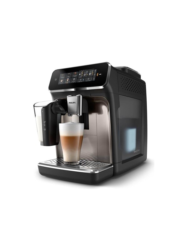 Philips 3300 series EP3347 - automatic coffee machine with cappuccinatore - 15 bar - black/chrome