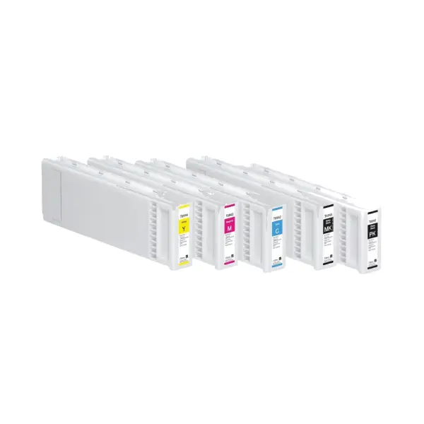 Pixojet blekkpatroner Epson SC-T3000 - C13T694100, 5 stk. rabattpakke 3500 ml